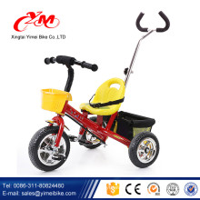 Wholesale plastic baby tricycle for kids price/China popular new model 3 in one trike/baby walking smart kids push trike